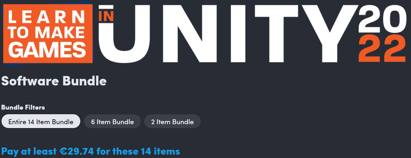 Learn To Make Games in Unity with this Humble Bundle